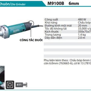 MÁY MÀI KHUÔN MAKITA  M9100B (6MM)