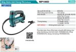 MÁY BƠM HƠI DÙNG PIN Makita MP100DZ (12V MAX) (không kèm pin sạc)