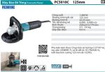 MÁY BÀO BÊ TÔNG Makita PC5010C (125MM)