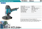 MÁY ĐÁNH BÓNG Makita PV7001C (180MM)