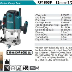 MÁY PHAY Makita RP1803F (12,7MM/1/2'')