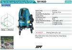 MÁY CÂN MỰC LASER TIA XANH DÙNG PIN Makita SK10GDZ (12V M (không kèm pin sạc)