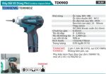 MÁY BẮT VÍT DÙNG PIN Makita TD090DWE (10.8V) (kèm 02 pin 1.5AH + sạc)