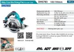 Máy Cưa Đĩa Dùng Pin(185MM/AWS/BL) (không kèm pin sạc) - Makita DHS783Z