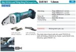 Máy Cưa Kiếm Dùng Pin(BL)(18VX2) (không kèm pin sạc) - Makita DJR360Z