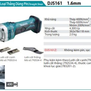 Máy Cưa Kiếm Dùng Pin(BL)(18VX2) (không kèm pin sạc) - Makita DJR360Z