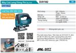 Máy Cưa Lọng Dùng Pin(BL)(18V) (không kèm pin sạc) - Makita DJV182Z