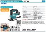 Máy Cưa Lọng Dùng Pin(BL)(18V) (không kèm pin sạc) - Makita DJV184Z