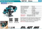 Máy Bào Dùng Pin(AWS/BL)(18V) (không kèm pin sạc) - Makita DKP181ZU