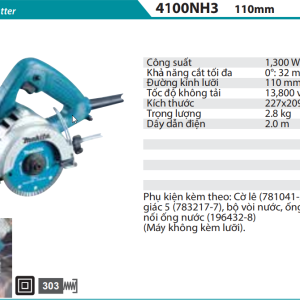 Máy Cắt Đá/Gạch(110MM) - Makita 4100NH3