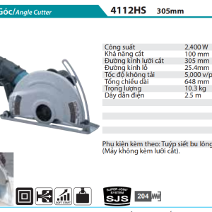 Máy Cắt Góc(305MM) - Makita 4112HS