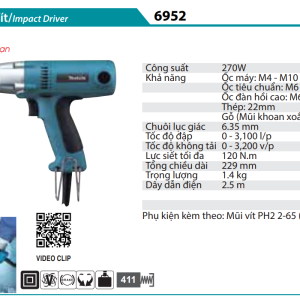 Máy Bắt Vít - Makita 6952