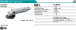 Máy Mài Góc(100MM/570W/Công Tắc Đuôi) - Makita 9500NB