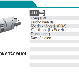 Máy Mài Góc(100MM/570W/Công Tắc Đuôi) - Makita 9500NB