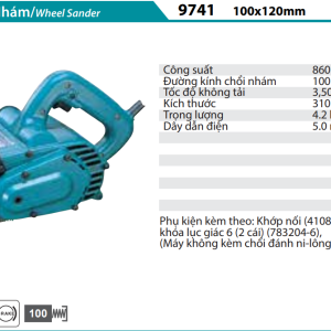 Máy Chà Nhám(100MMX120MM) - Makita 9741