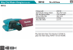 Máy Chà Nhám Băng(76MMX457MM) - Makita 9910