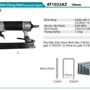 Máy Bắn Đinh Ghim Dùng Hơi - Makita AT1022AZ