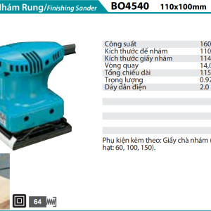 Máy Chà Nhám Rung - Makita BO4540