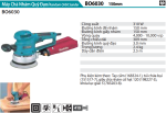 Máy Chà Nhám Qũy Đạo - Makita BO6030