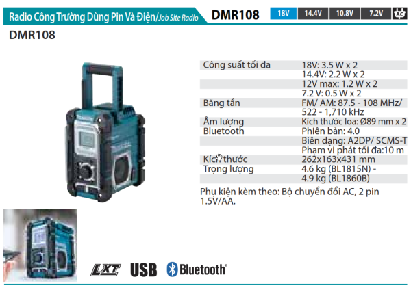 MÁY CẮT TỈA HÀNG RÀO DÙNG PIN Makita UH201DWAX (12V MAX) Kèm (01 pin 2.0Ah + sạc nhanh)