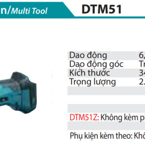 MÁY BẮT VÍT DÙNG PIN Makita TD111DZ(BL)(12V MAX) (không kèm pin sạc)