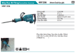 Máy Đục Bê Tông(CHUÔI LỤC GIÁC 30MM) - Makita HM1306