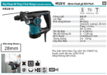 Máy Khoan Bê Tông 3 Chức Năng - Makita HR2810