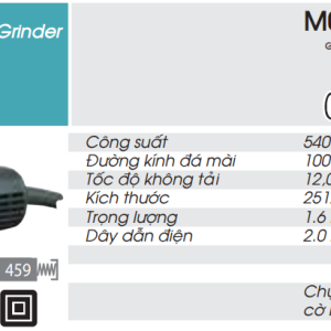 Máy mài góc Makita M0900B (100mm)