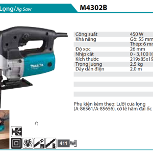 Máy cưa lọng Makita M4302B