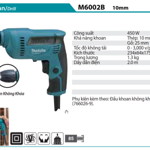 MÁY KHOAN Makita M6002B (10MM)