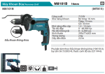 MÁY KHOAN BÚA Makita M8101B (16MM)