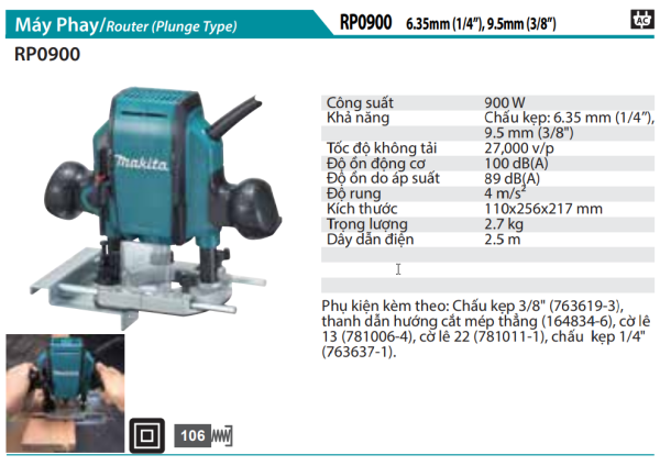 Máy Mài Góc(230MM/2200W/CÔNG TẮC BÓP) - Makita GA9020