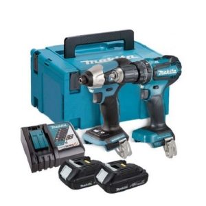 Bộ Sản Phẩm(DTW300+DGA404+BL1850B*2) - Makita DLX2406TX1