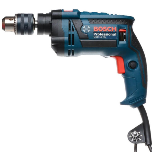 Máy khoan tường Bosch GSB 10RE (valy nhựa, bộ mũi khoan + đầu vít)