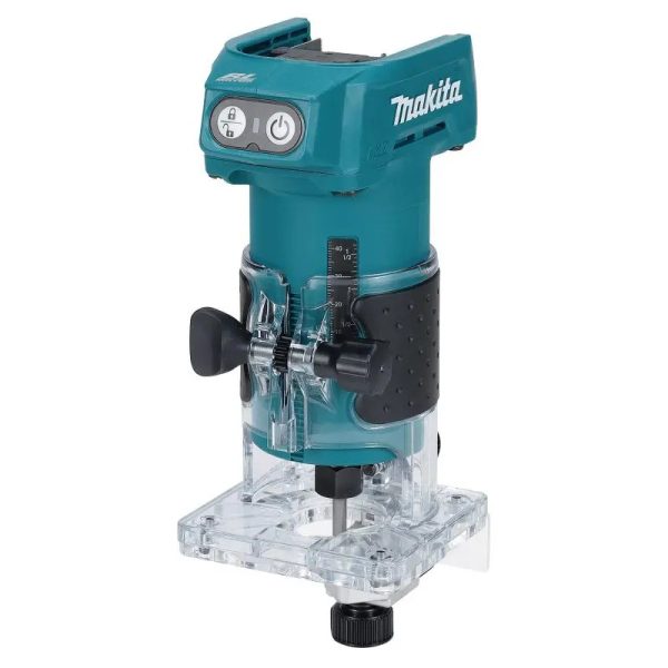 Máy Đánh Cạnh Dùng Pin (6.35MM/1/4″, 9.5MM/3/8″/BL)(18V) - Makita DRT52Z 