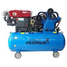 Máy Nén Khí PE TM-V-1.05/12.5-330L-10HP Đầu nổ D24 Pegasut PE 330L 32